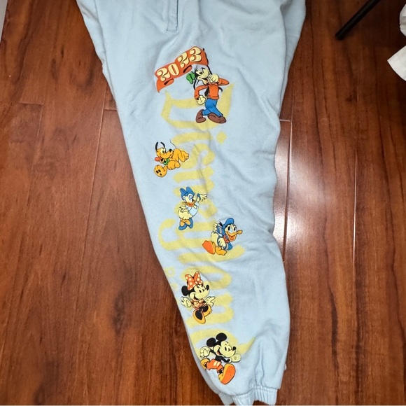 Disneyland 2023 Y2K Sweatpants Vintage Size 1X - Picture 5 of 8